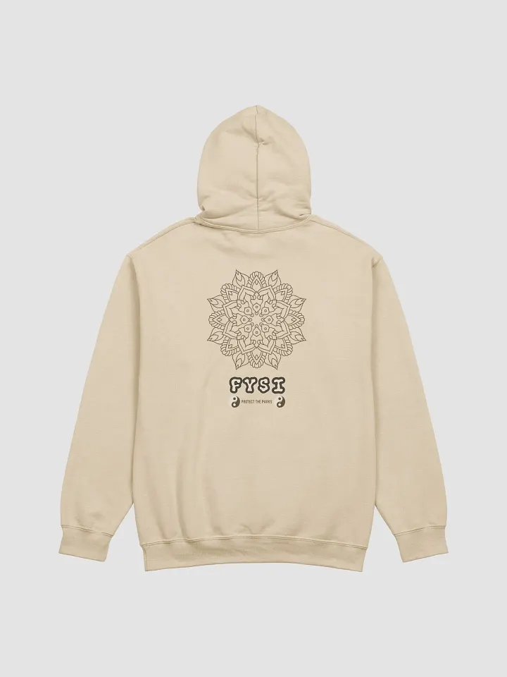 Floral Parks Adventure organic pullover hoodie product image (2)