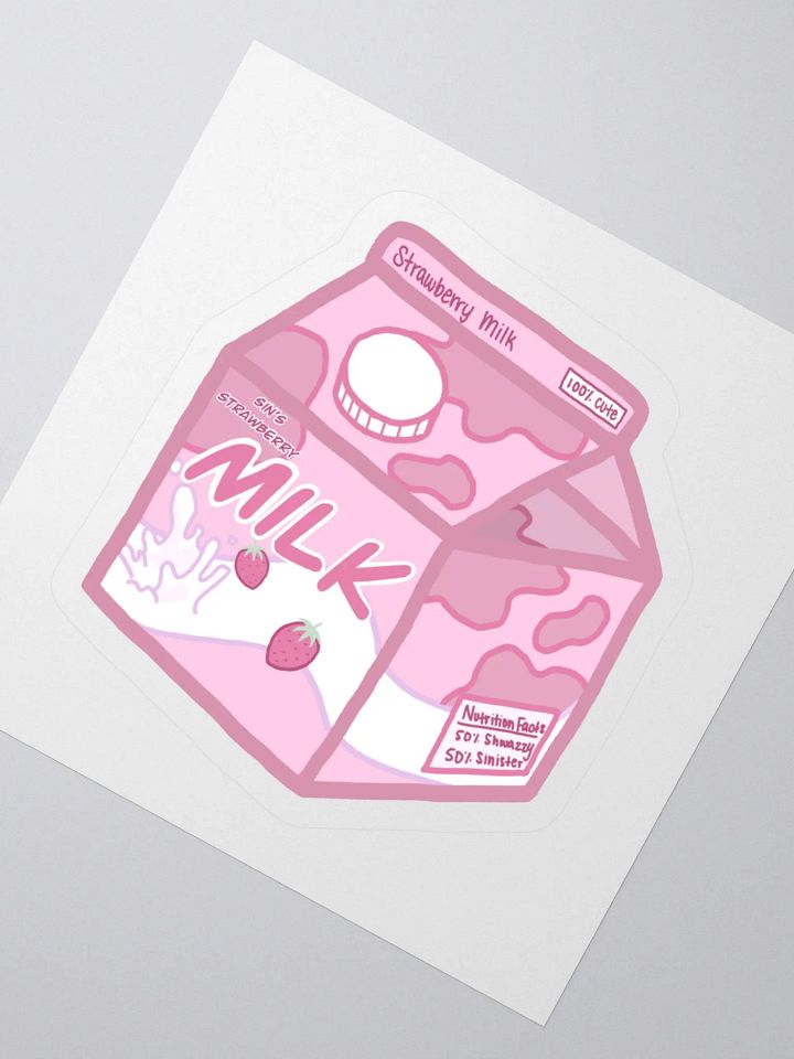 SinisterSushii Strawberry Milk Sticker product image (4)