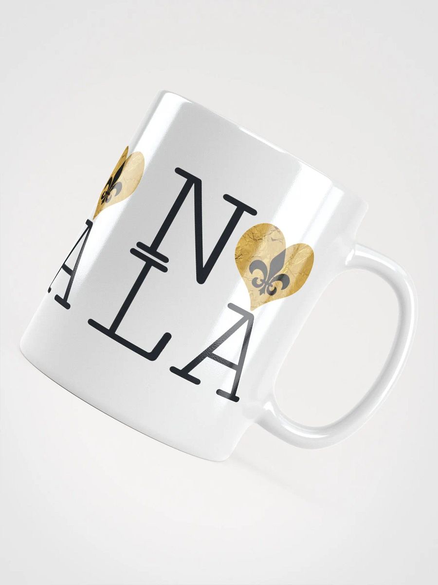 I LOVE NOLA **BIGSHOT MUG** (GOLD WRAP HEART) product image (4)