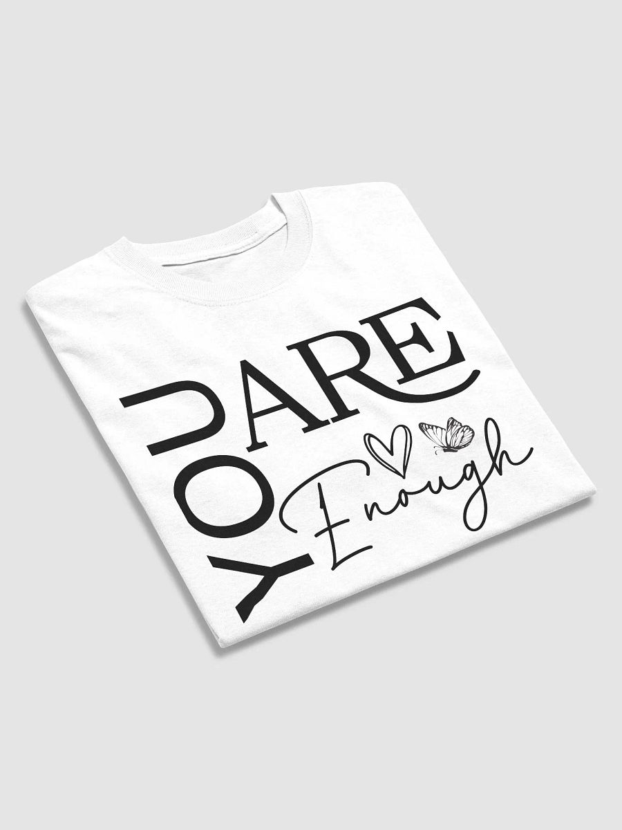 You Are Enough - Empowering Motivational Quote Unisex Heavyweight T-Shirt product image (3)