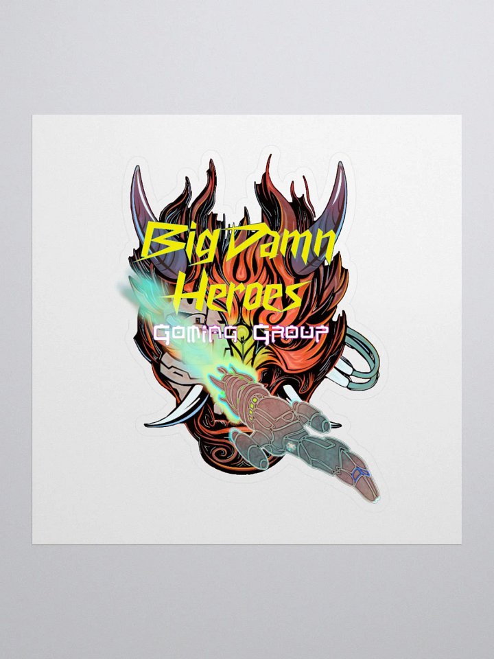 BDHGG NeoSamurai Kiss Cut Stickers product image (1)