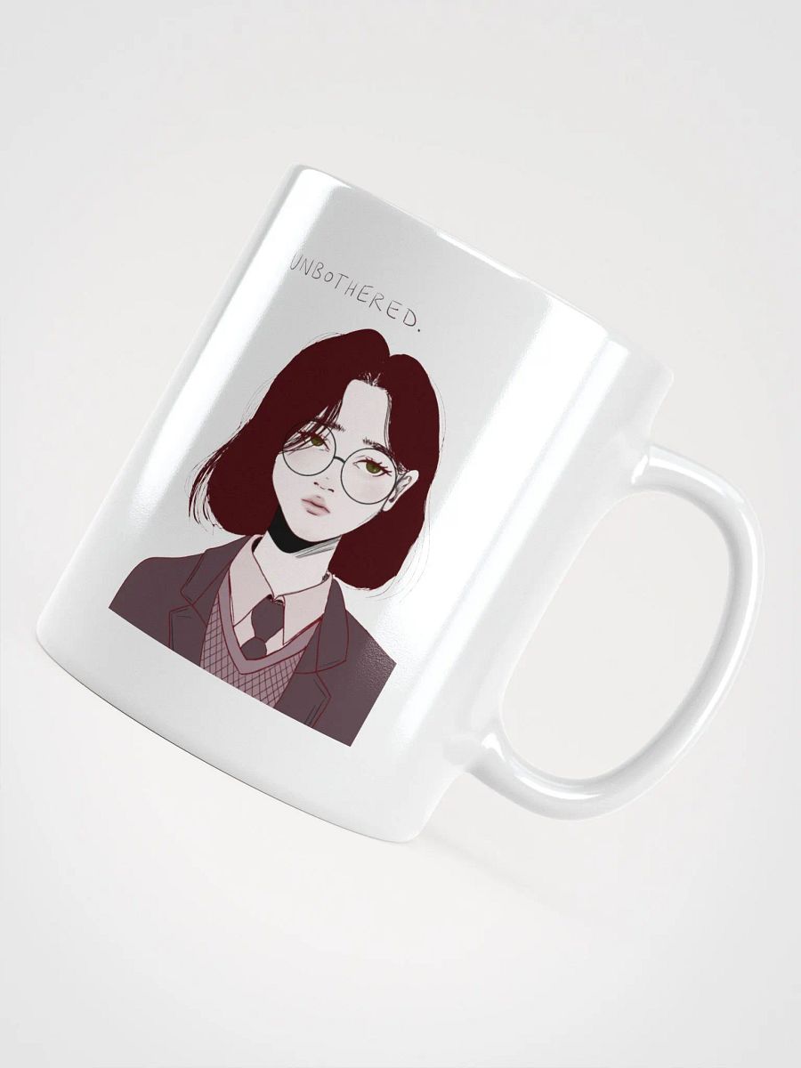 unbothered mug white product image (11)