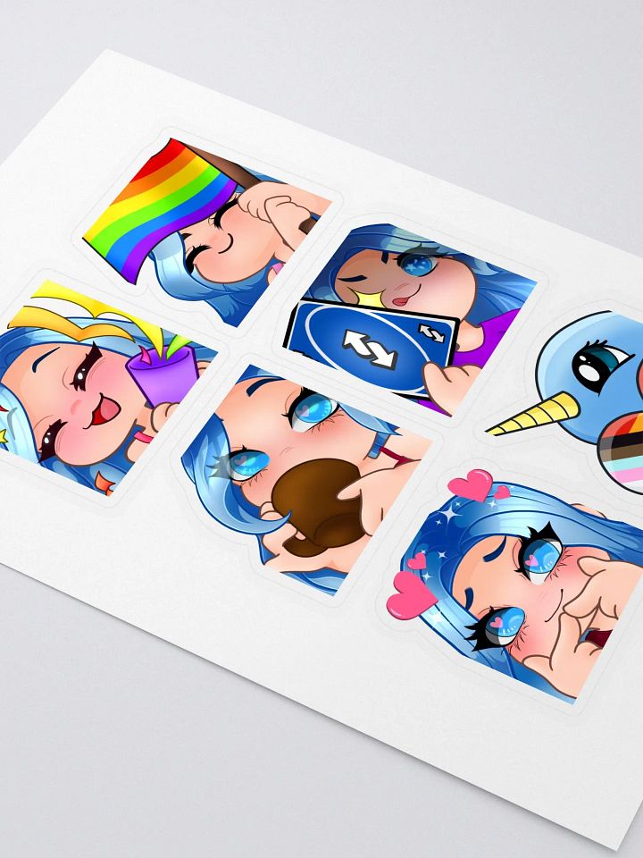 Emote Sticker Sheet product image (2)