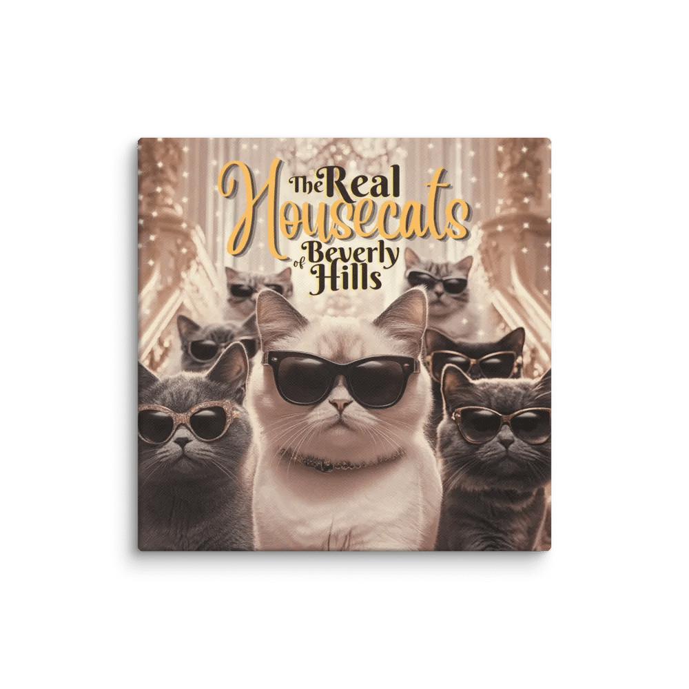The Real Housecats: Canvas Print product image (1)