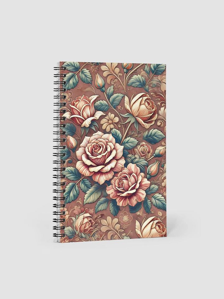 Royal Floral Spiral Notebook product image (1)