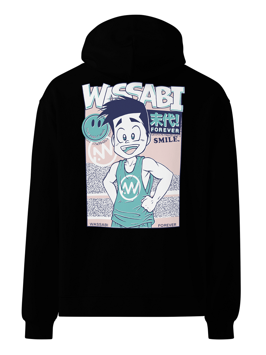 Wassabi Oversized Anime Hoodie product image (6)