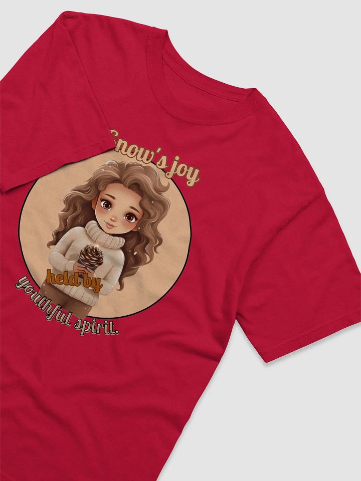 Snow's joy hold by Youthful sprit_ T-shirt design product image (2)
