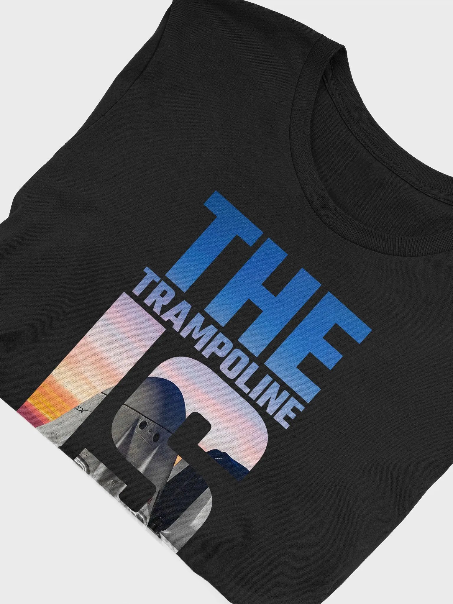 The trampoline is Working / SpaceX Crew Dragon — Short-Sleeve Unisex T-Shirt, Space T-Shirt, SpaceX gift, nerdy gifts product image (9)