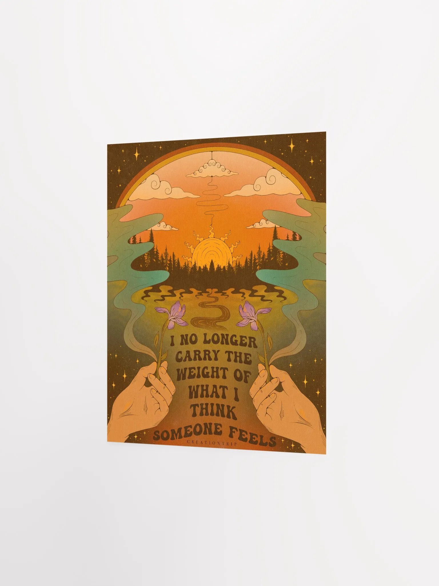 Matte Poster - Not Carrying the Weight product image (1)