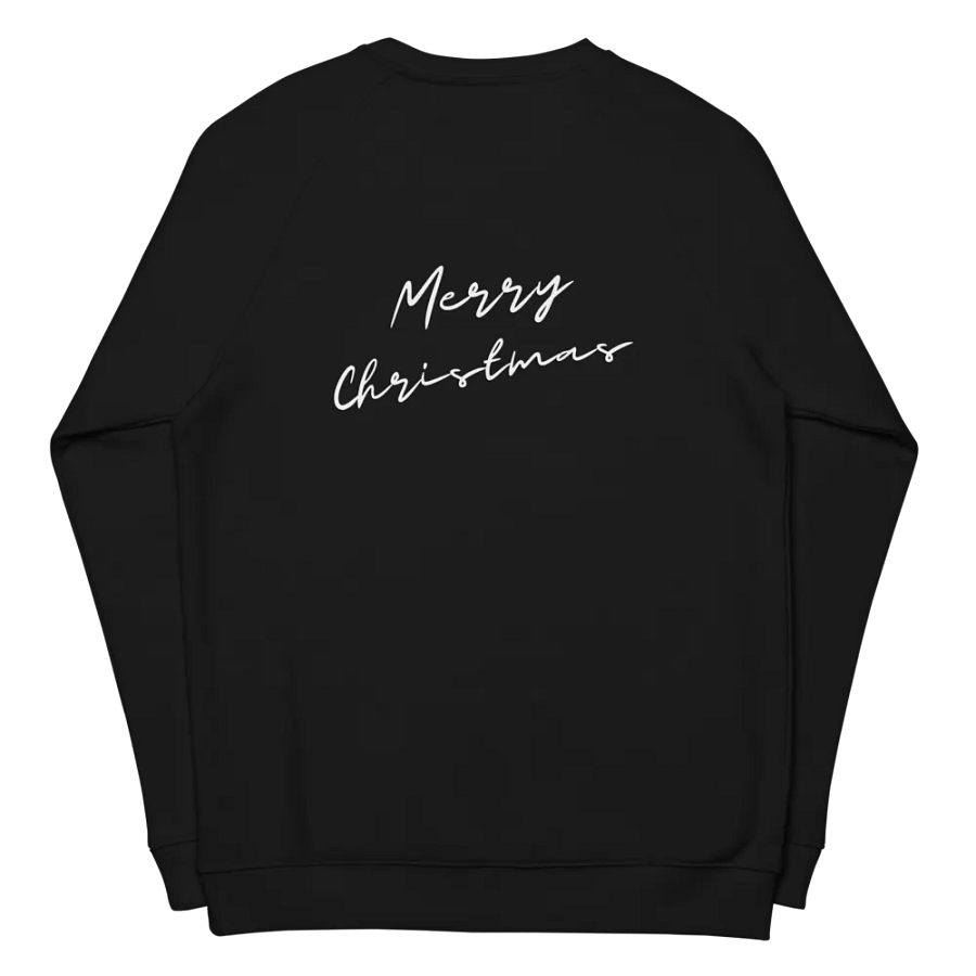 Festive Merry Christmas Organic Sweatshirt product image (3)