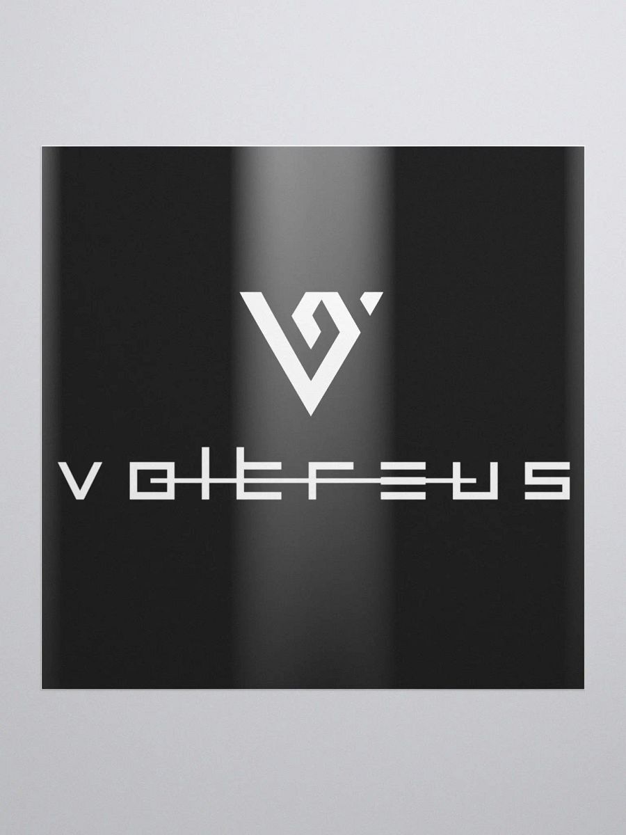 Black logo Sticker product image (1)