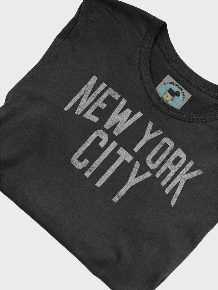 New York City Unisex T-shirt (White text) product image (1)