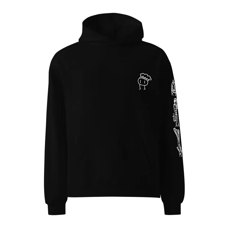 Food doodle hoodie product image (1)