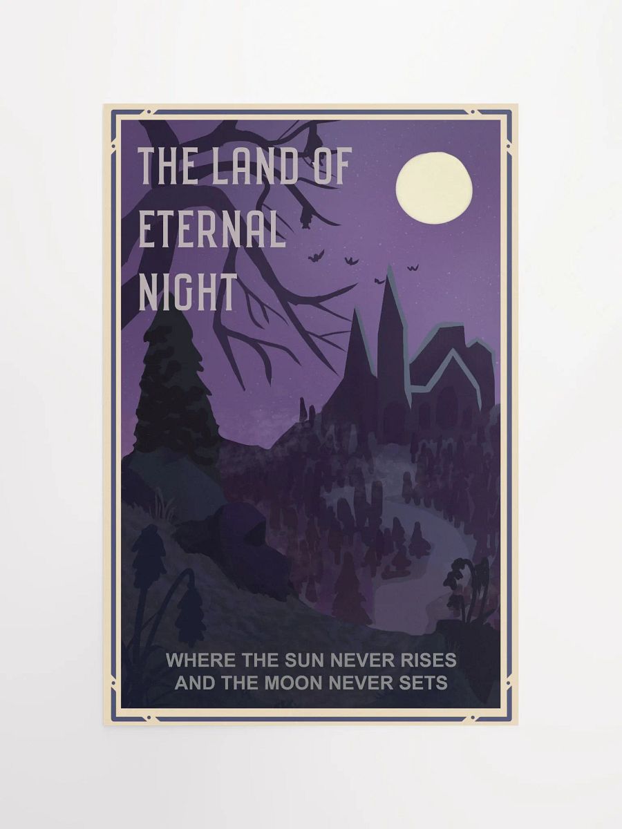Land of Eternal Night Travel Poster product image (11)