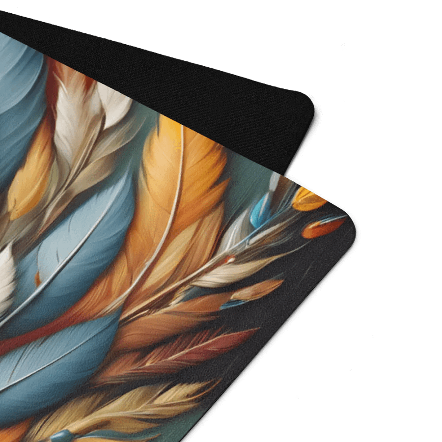Boho Feathers Yoga Mat product image (3)
