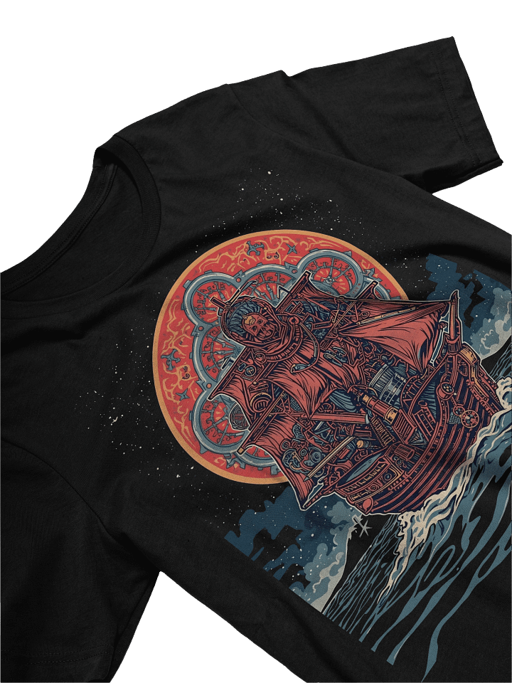 Mystical Ghost Ship Lightweight T-Shirt product image (2)