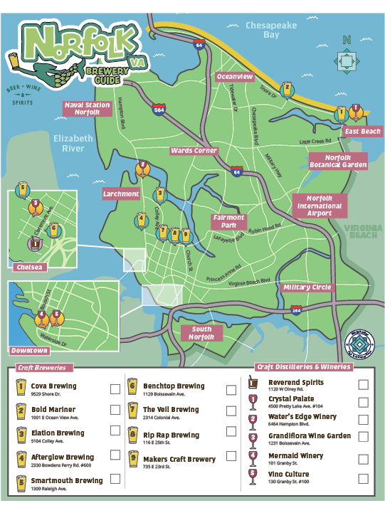 Norfolk Map Bundle - Digital Download product image (2)