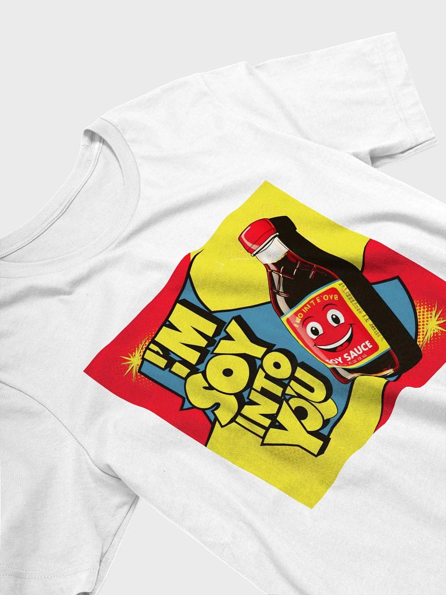 Soy Into You T-Shirt, Funny Food Pun Tee, Vegan Gift Shirt, Plant Based Apparel, Vegetarian Clothing product image (3)