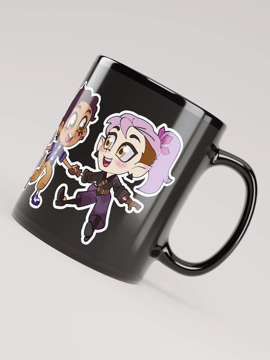 Lumity chibi Black mug product image (8)