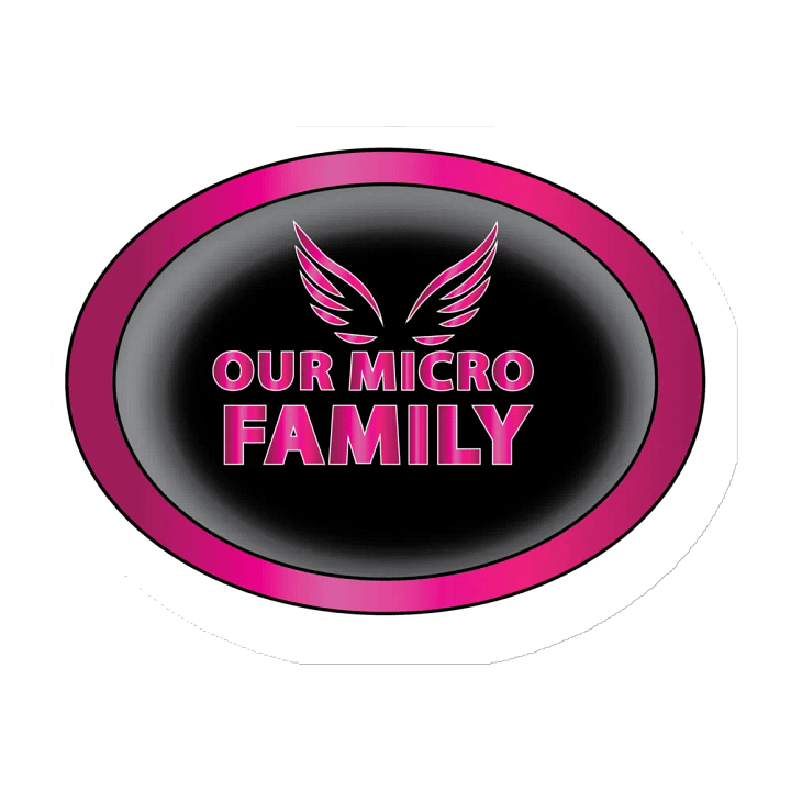 Our Micro Family Logo Magnet product image (1)