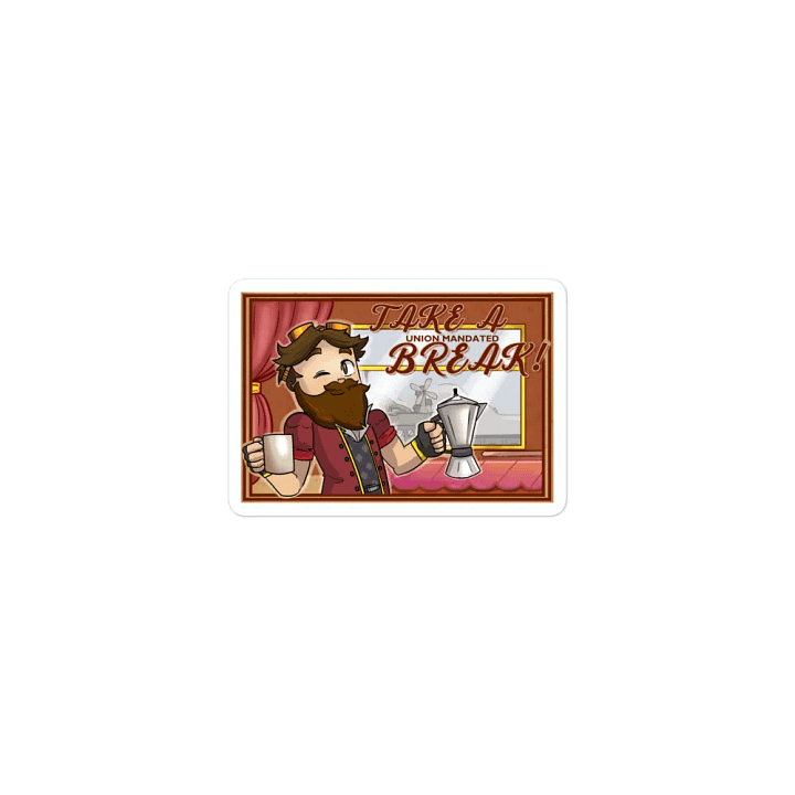 'Take a Break' Die-Cut Magnet product image (1)