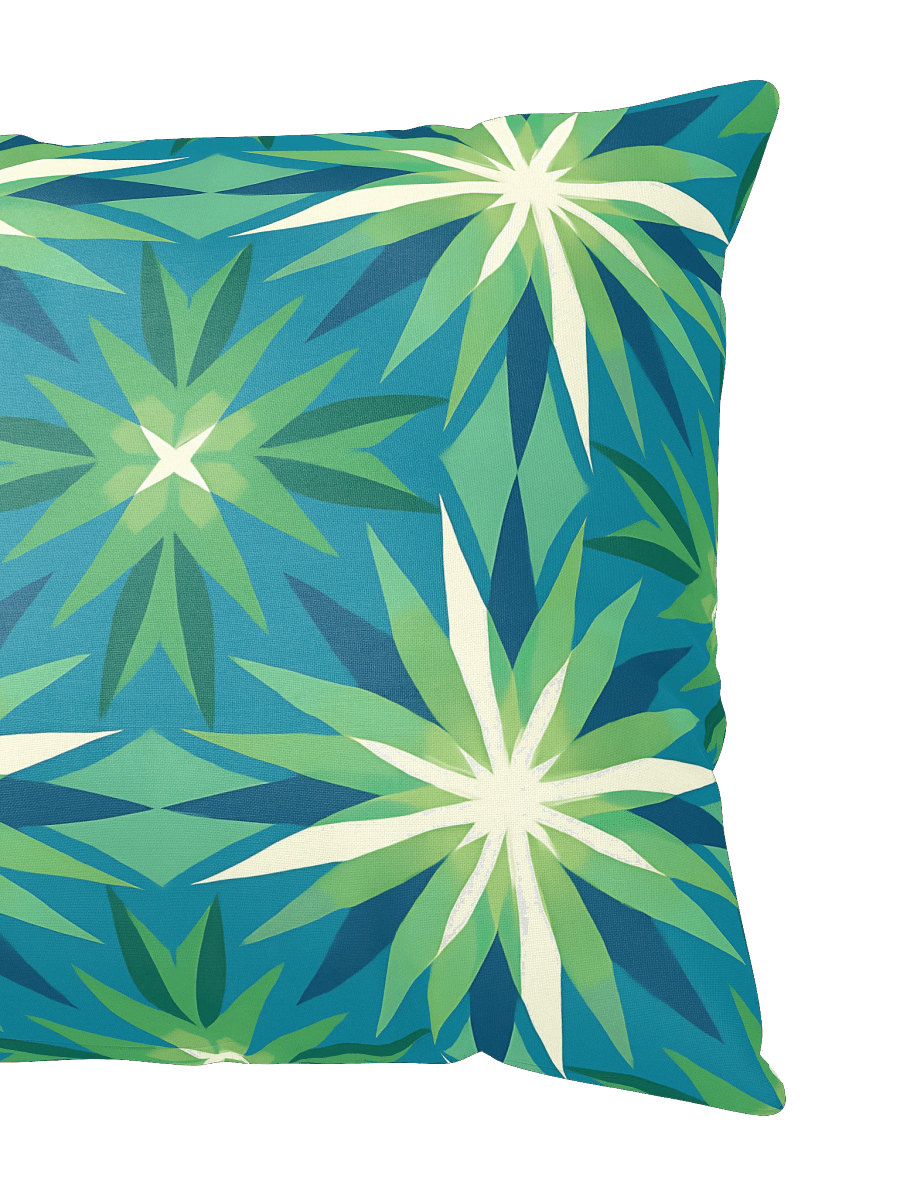 Green Vertex Modern All-Over Pillow product image (4)
