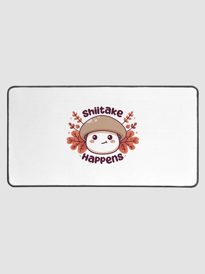 *Limited Time* Shiitake Happens Desk Mat product image (1)