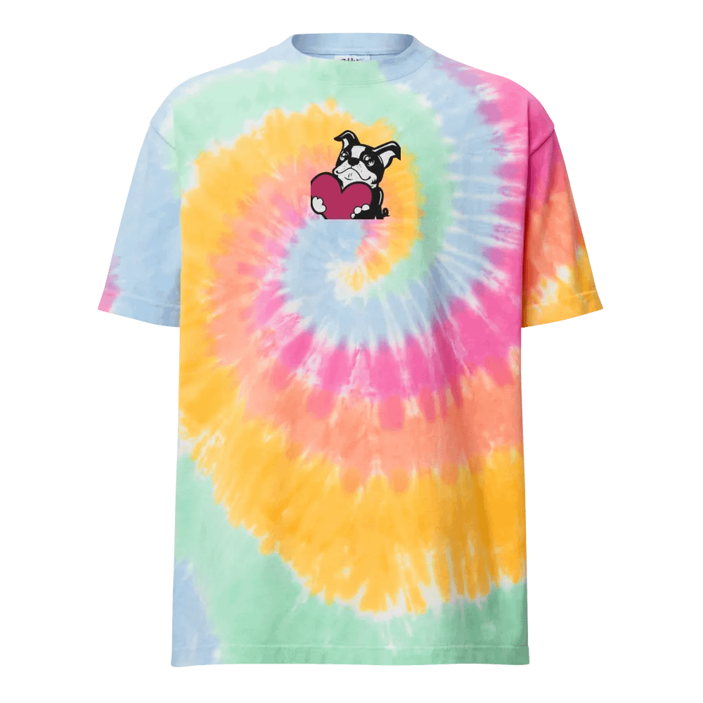 embroidered dawg loves you t-shirt product image (1)