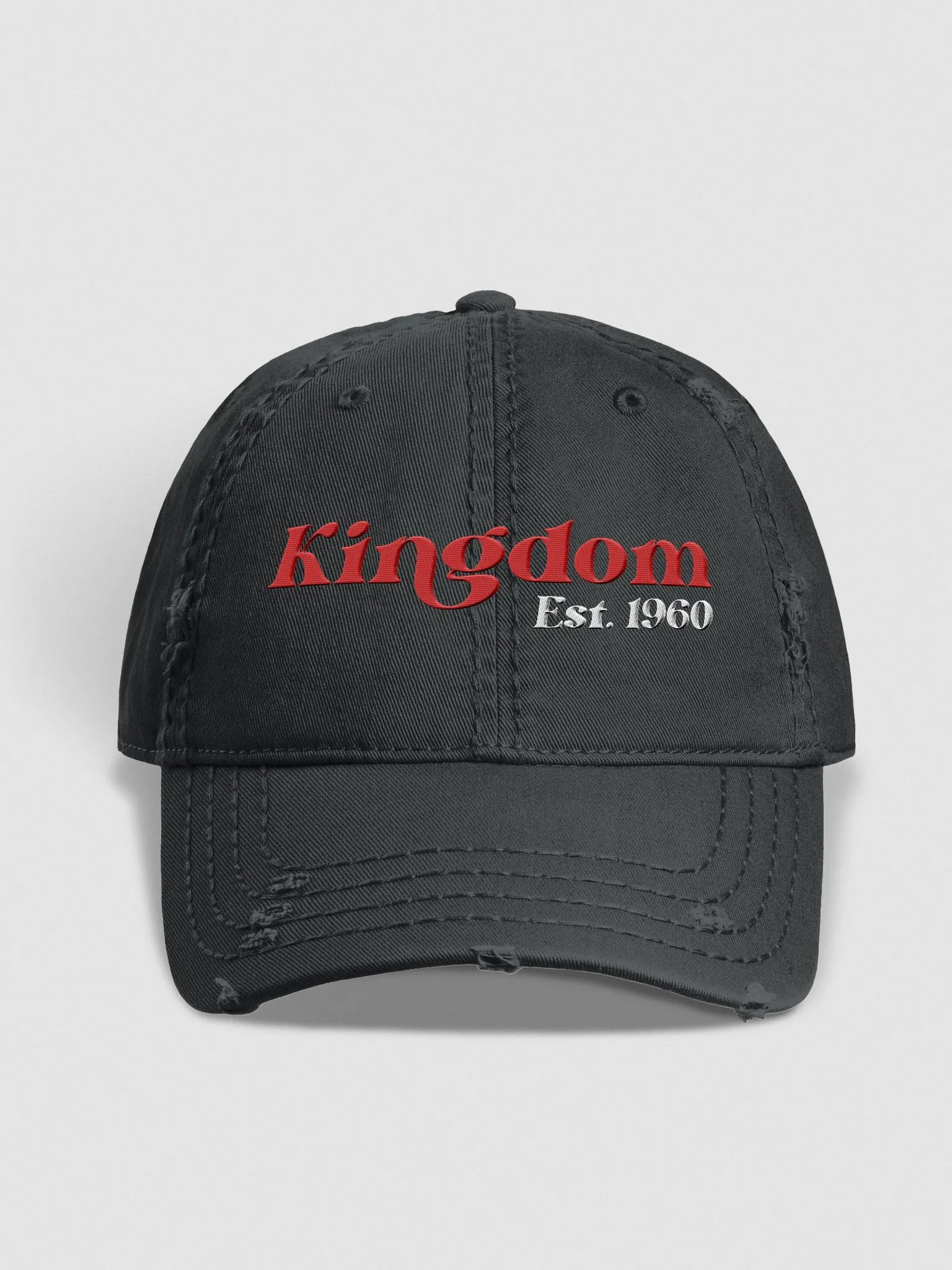 Kingdom Est. 1960 Distressed Dad Hat product image (1)