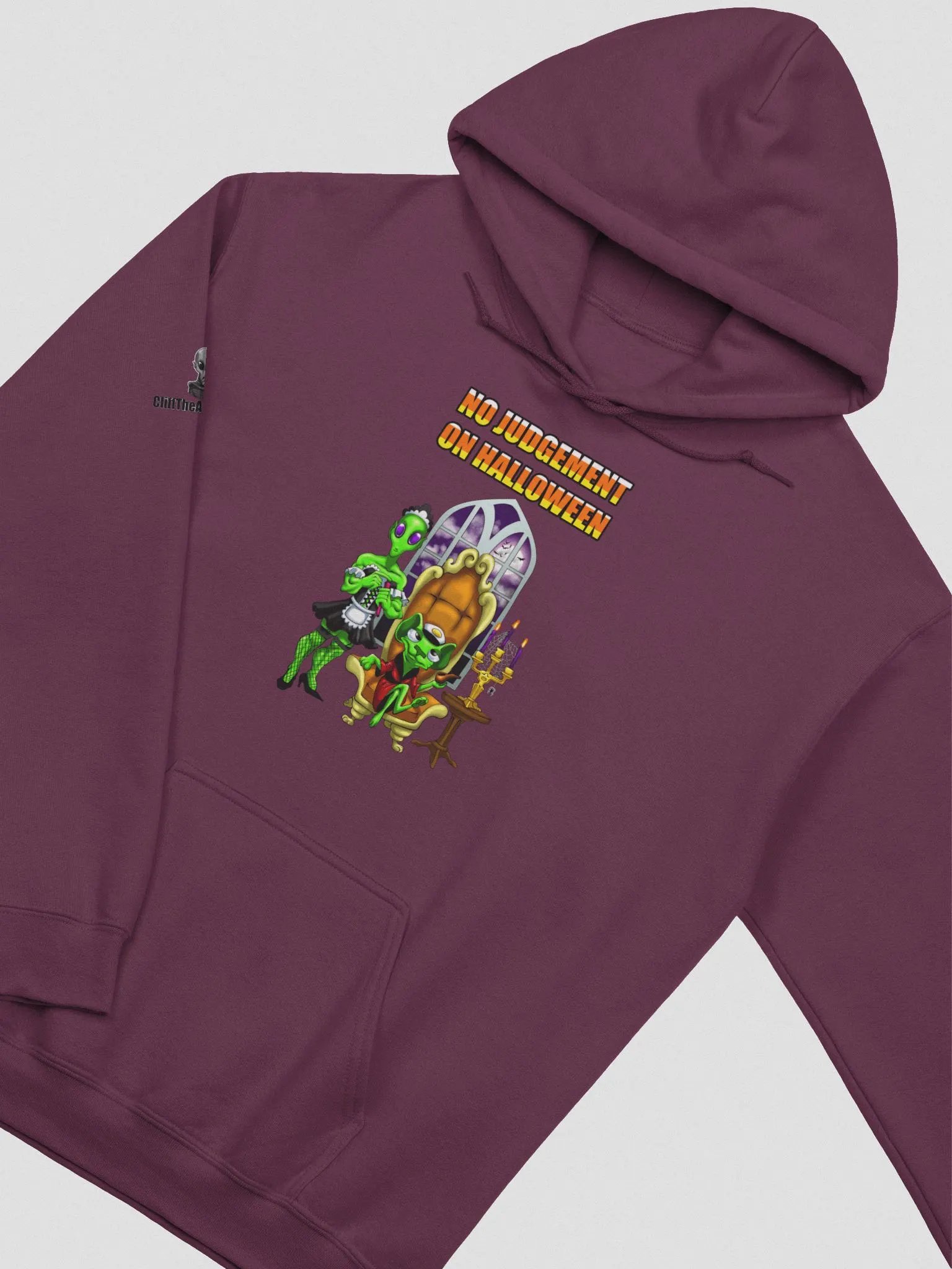 No Judgement On Halloween - Hoodie product image (28)
