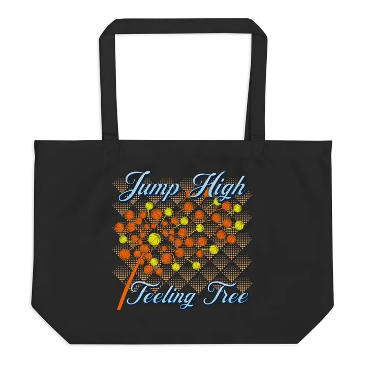 Dandelion Basketball Jump High Feeling Free Dreams Basketball Tote product image (1)