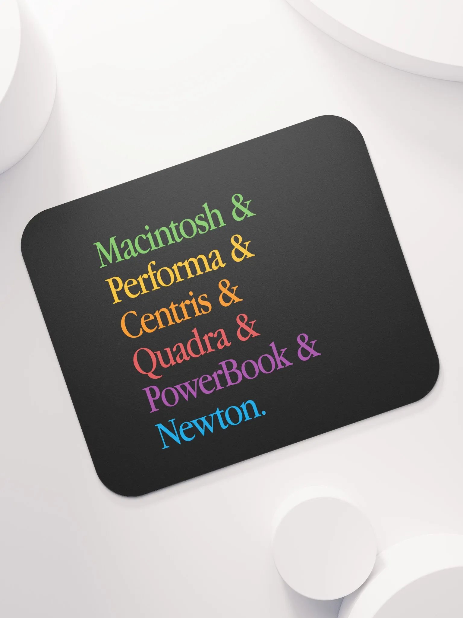 1993 Lineup Black Mouse Pad product image (7)
