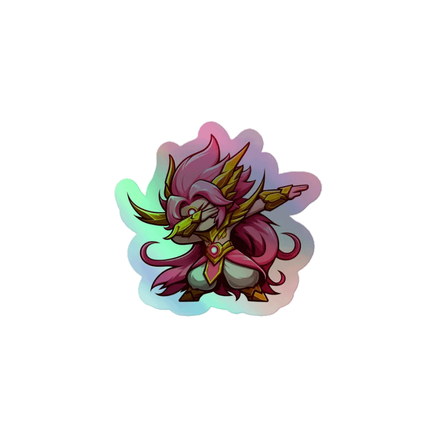 Heroic Holographic Warrior Sticker Set product image (1)