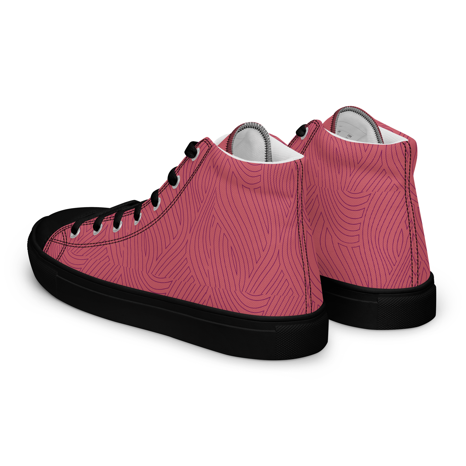 Retro Wave Women's High Top Shoes product image (5)