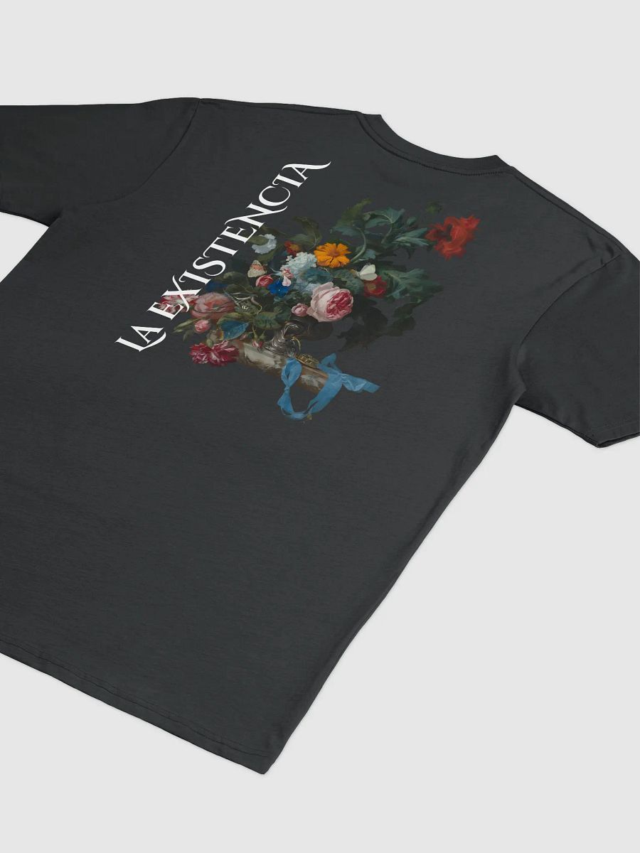 Painted Flowers Black Tee product image (4)