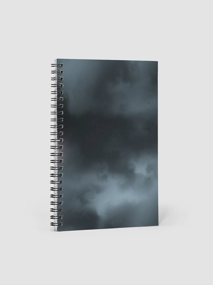 Nebula Gray Sky Spiral Notebook product image (1)