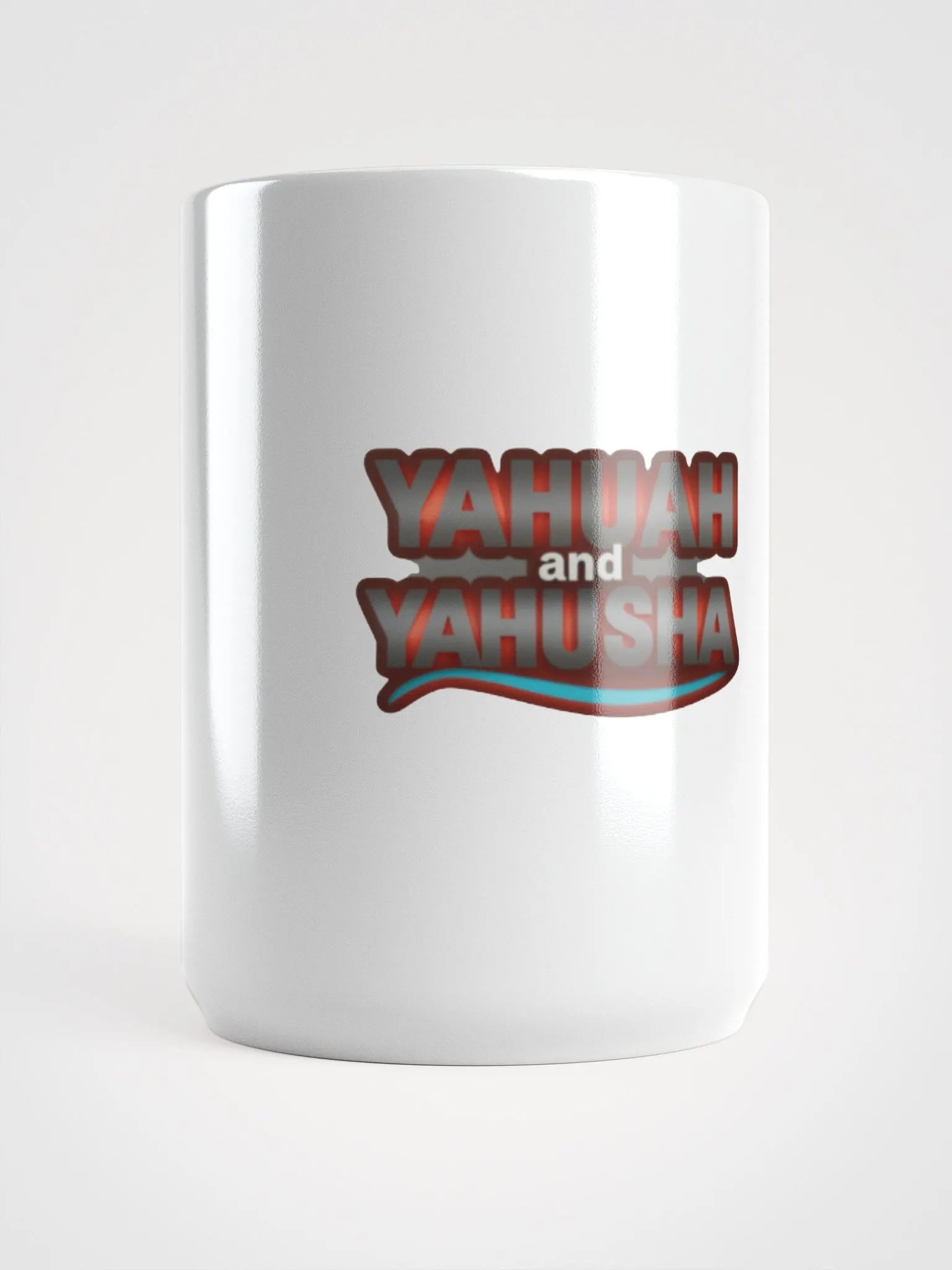 Glowing Elegance: Yahuah and Yahusha Mug product image (1)