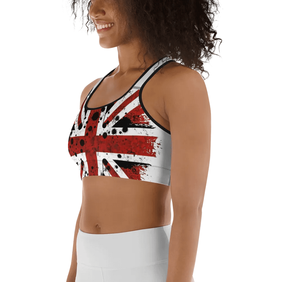 Punk Union Jack Sports Bra product image (3)