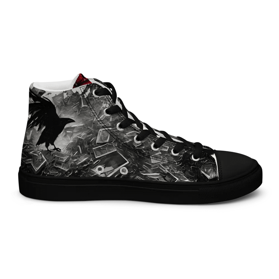 Raven Fiction Women's High Top Canvas Shoes product image (8)