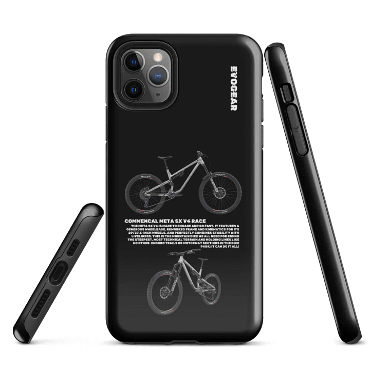 Black Commencal Meta SX V4 Race iPhone Case product image (5)