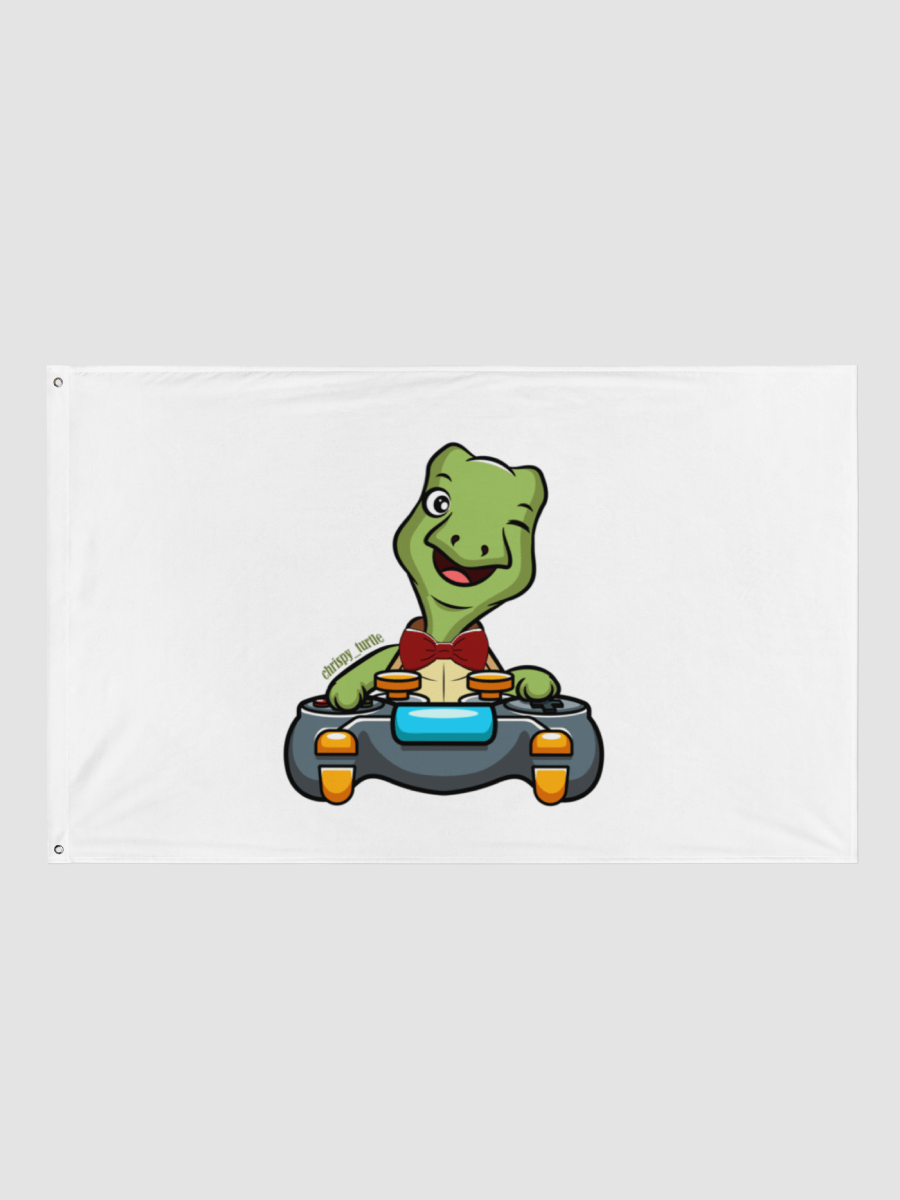 Gamer Turtle Flag product image (1)