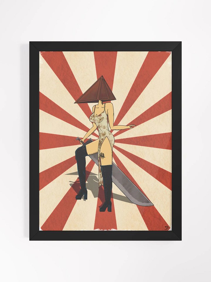 Lady Pyramid Framed Print product image (1)