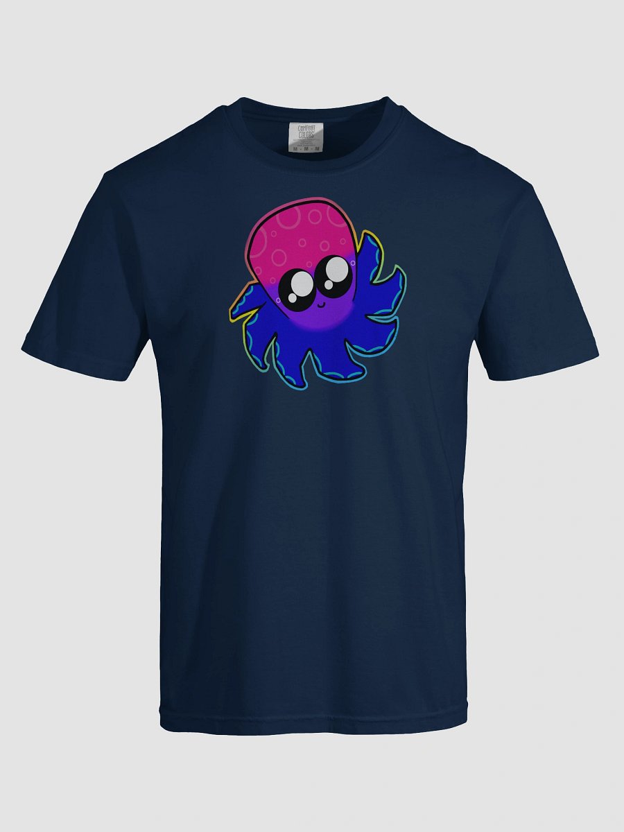Kawaii Bisexual Pride Octopus T-Shirt product image (3)