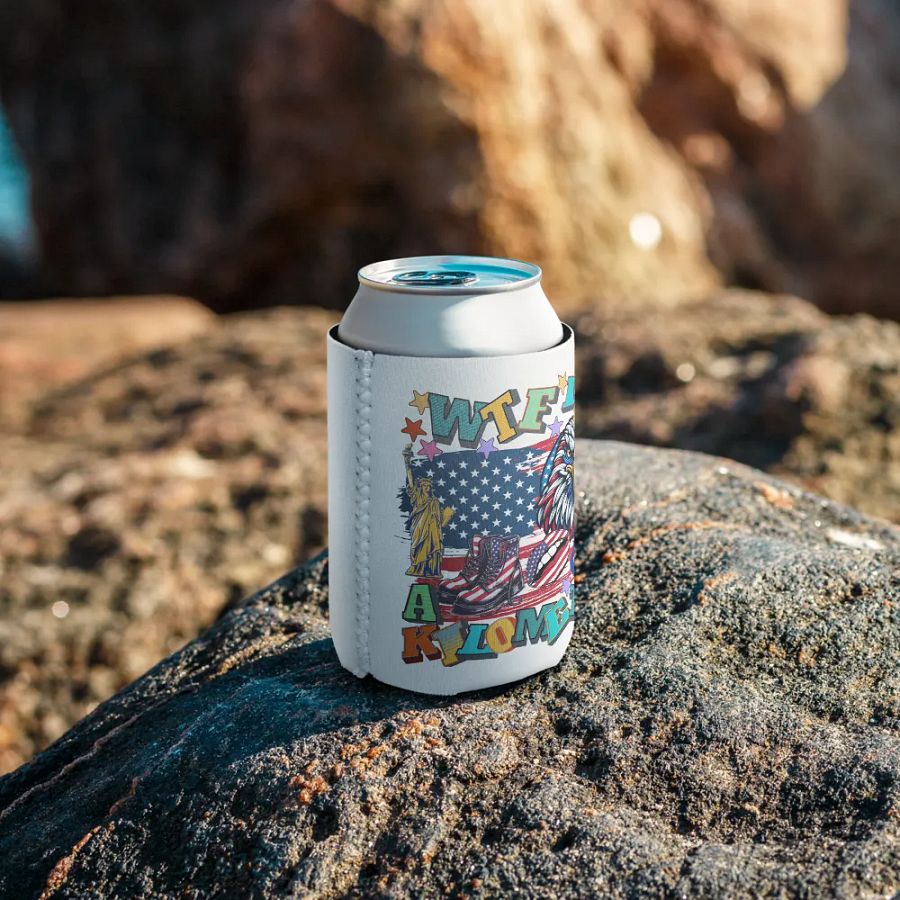 WTF Is A Kilometer American Eclectic Can Cooler product image (9)
