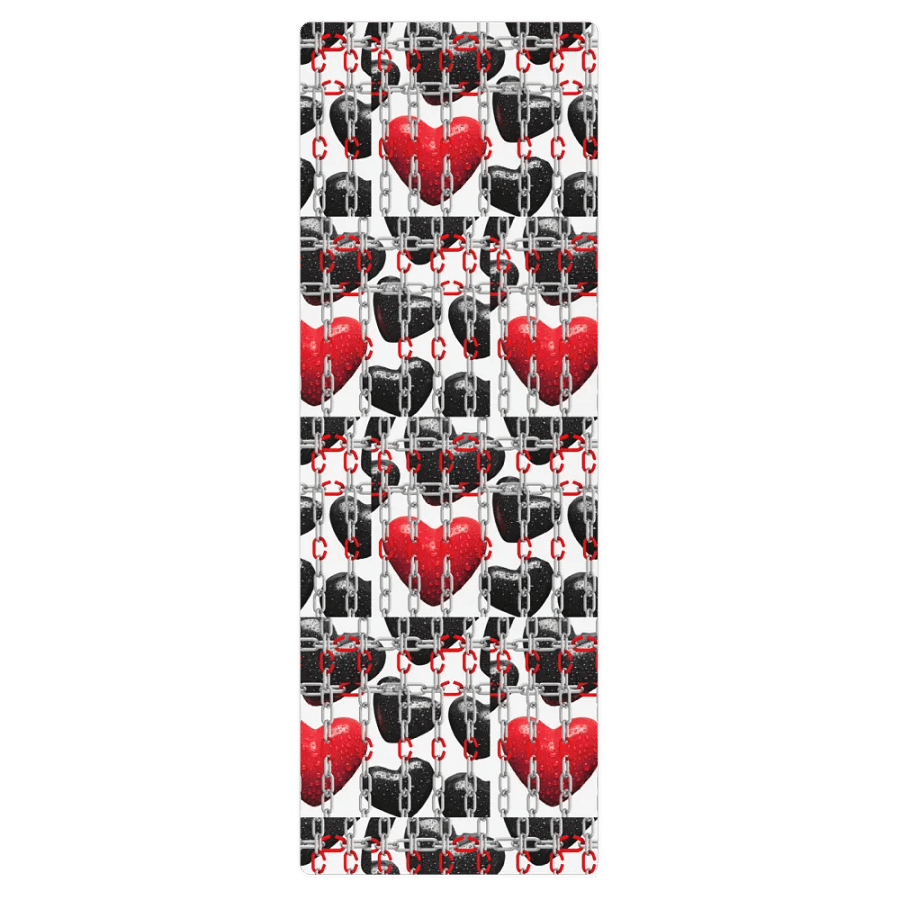 Captured Hearts Yoga Mat product image (1)