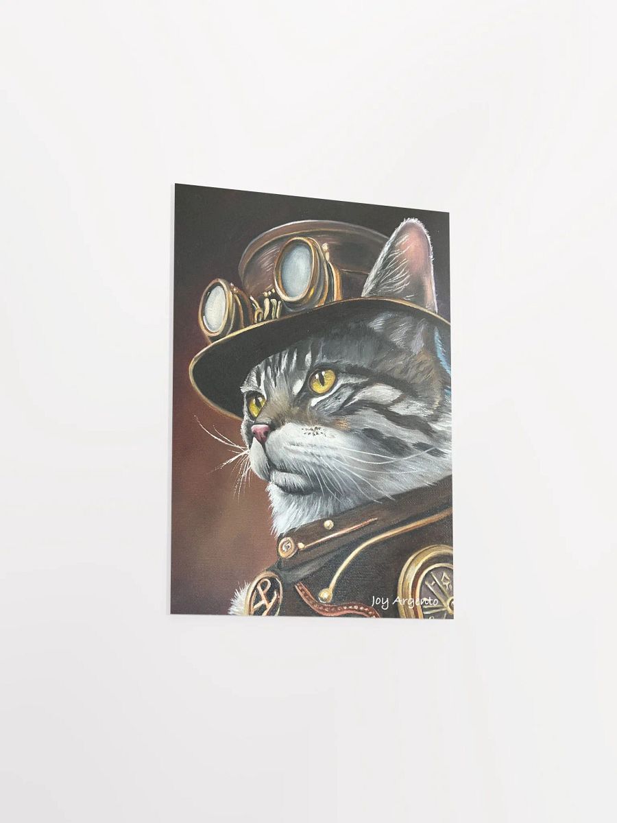 Steampunk Cat Print product image (7)