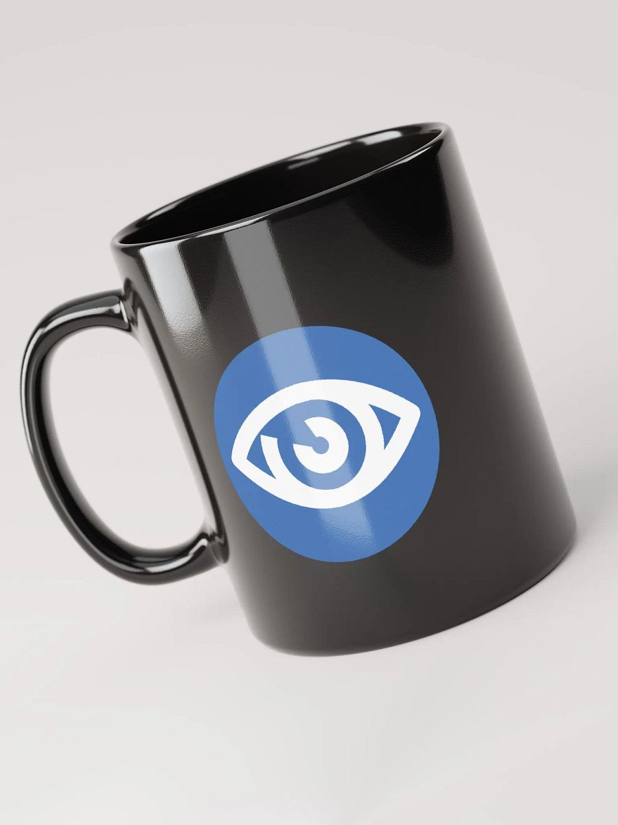 Circle Logo Coffee Mug - Black product image (5)