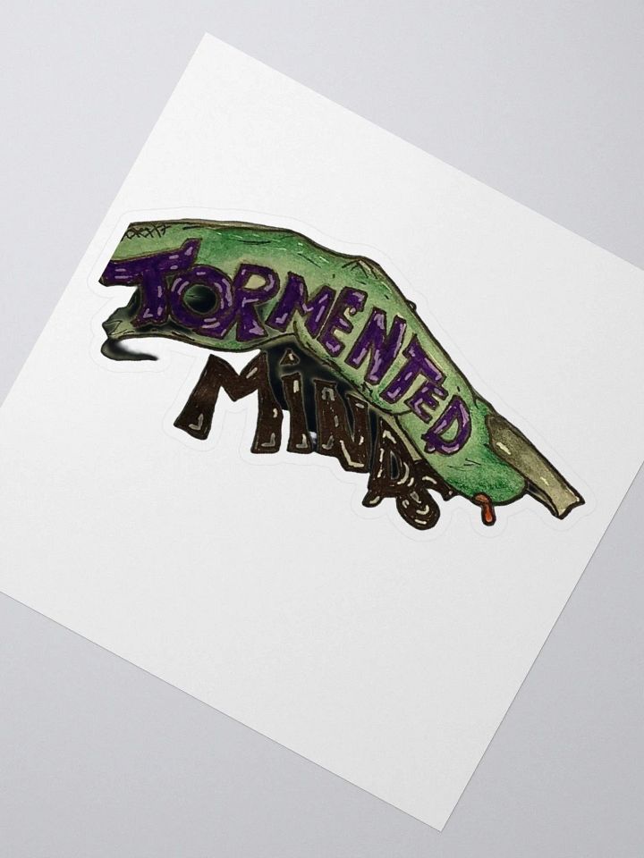 Finger On Tormented Minds Sticker product image (2)