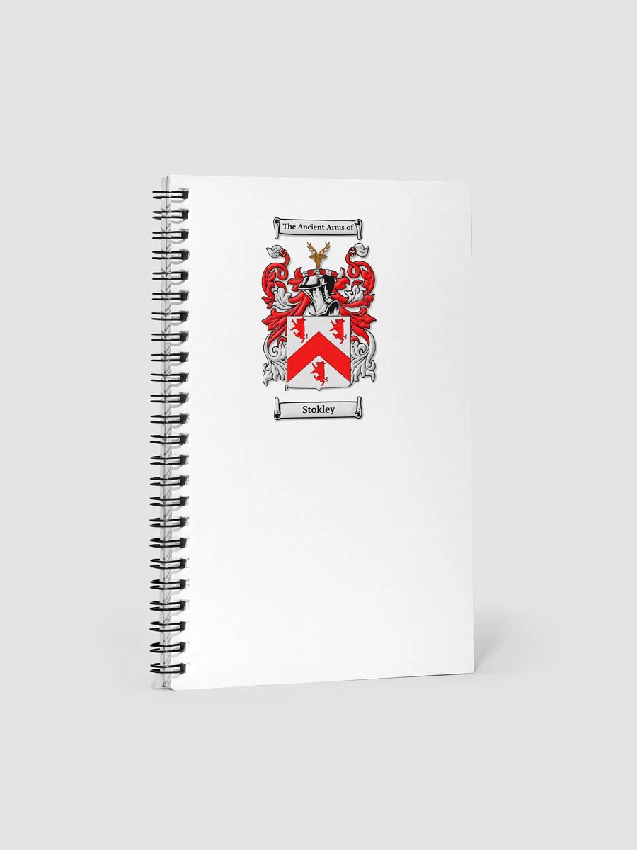 Stokley Family Crest - Notebook product image (1)