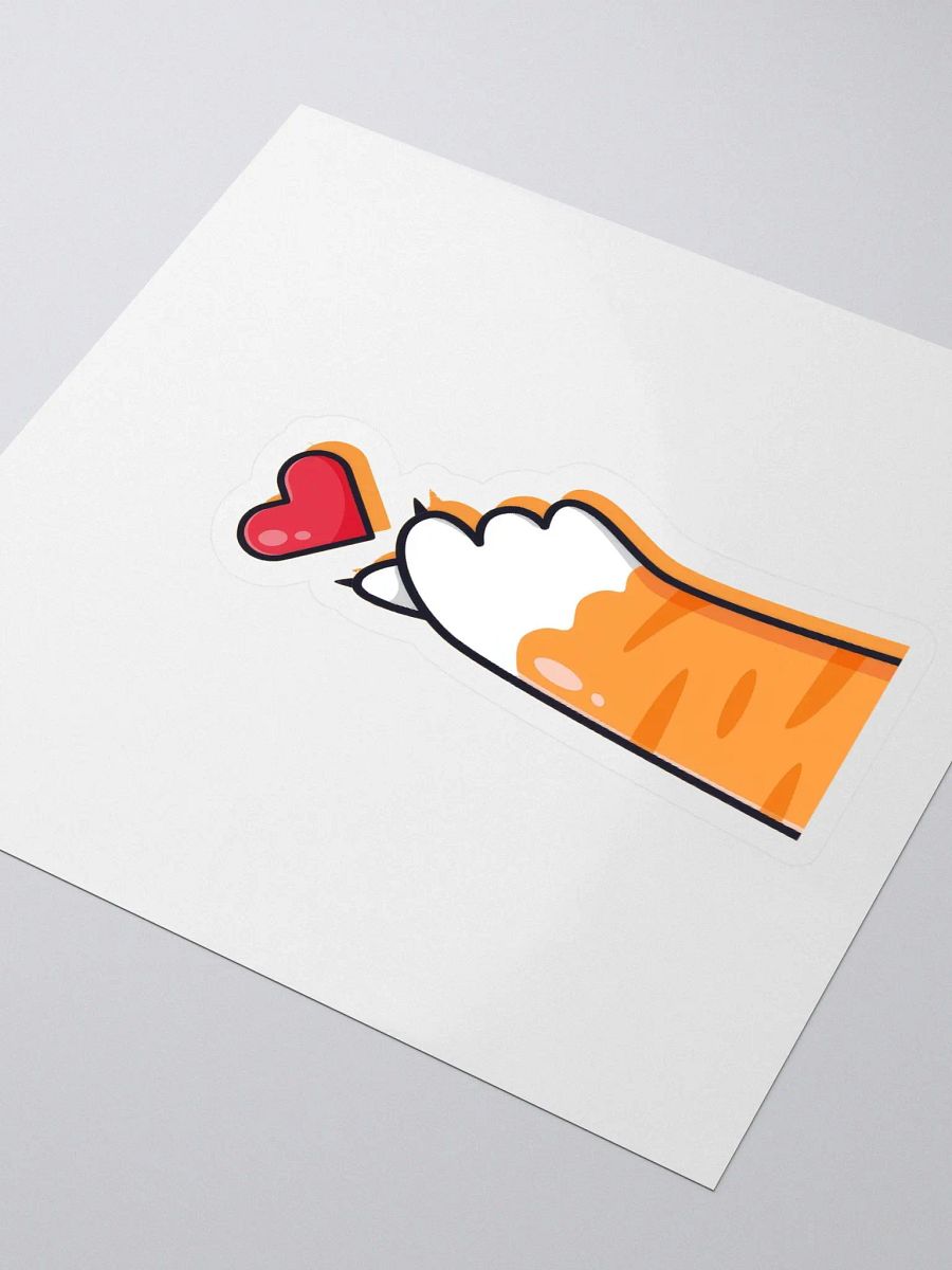 Paw Love Sticker product image (3)